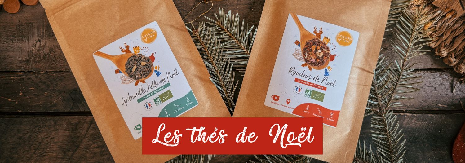 thés et tisanes vrac BIO de noël